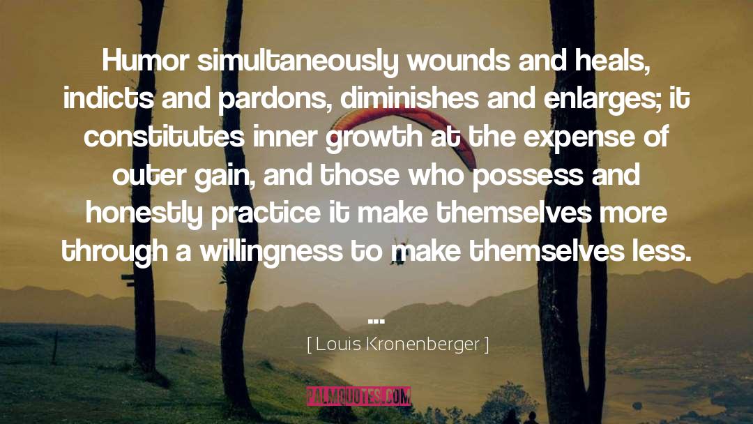Inner Charm quotes by Louis Kronenberger