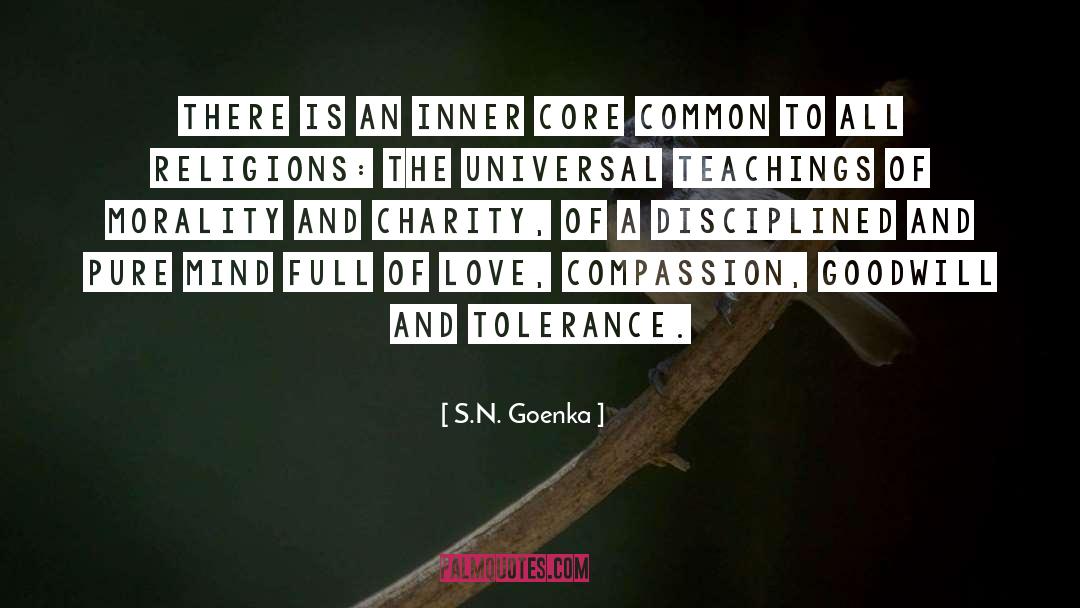 Inner Circle quotes by S.N. Goenka