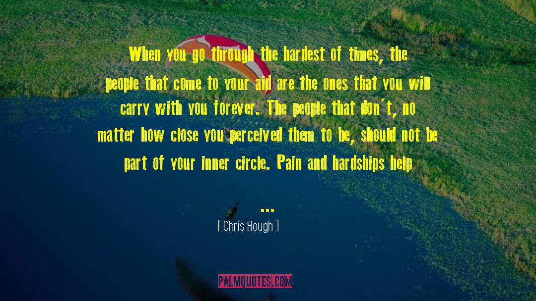 Inner Circle quotes by Chris Hough