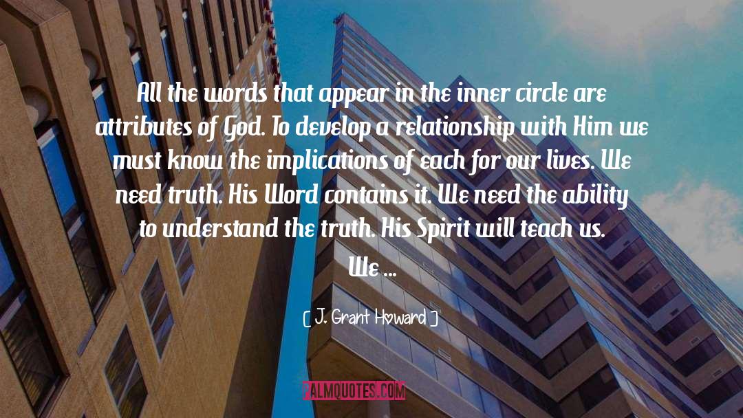 Inner Circle quotes by J. Grant Howard