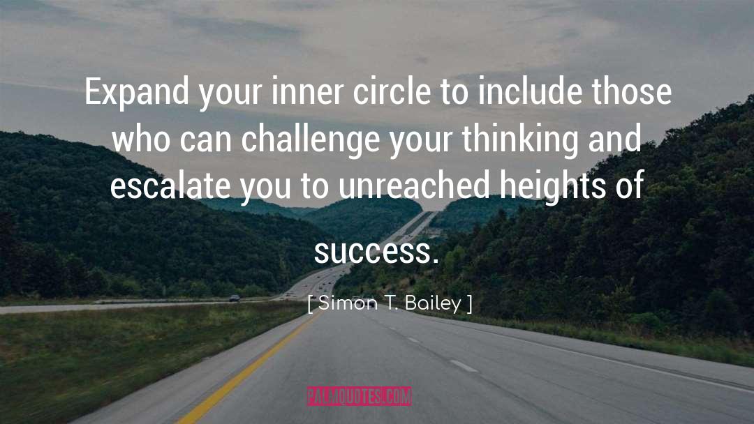 Inner Circle quotes by Simon T. Bailey