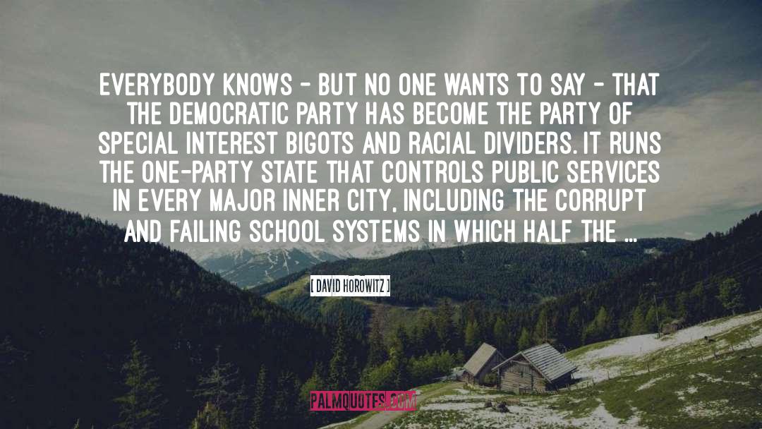 Inner City quotes by David Horowitz