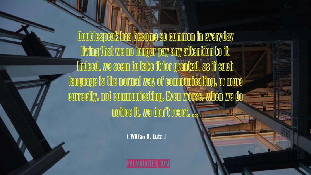 Inner City quotes by William D. Lutz