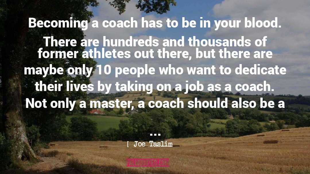 Inner Coach quotes by Joe Taslim
