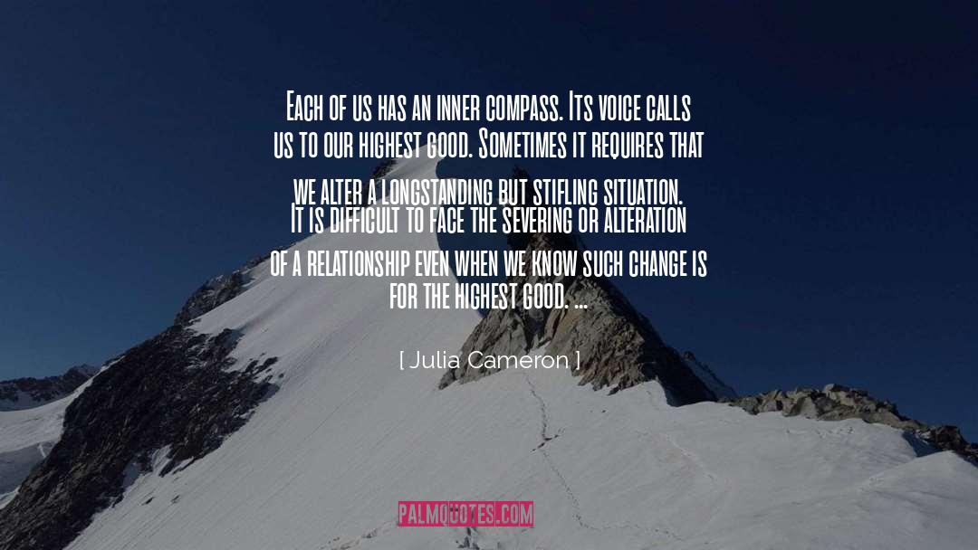 Inner Compass quotes by Julia Cameron