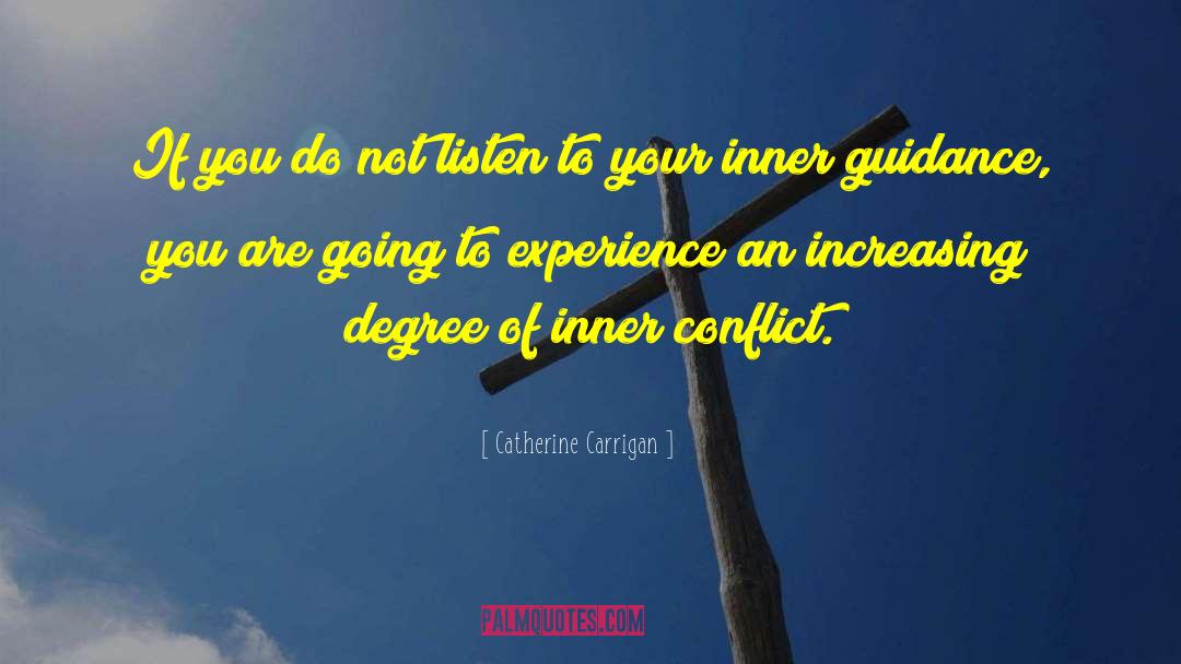 Inner Conflict quotes by Catherine Carrigan