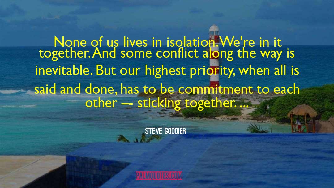 Inner Conflict quotes by Steve Goodier