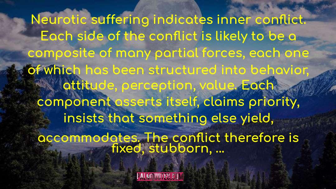 Inner Conflict quotes by Allen Wheelis