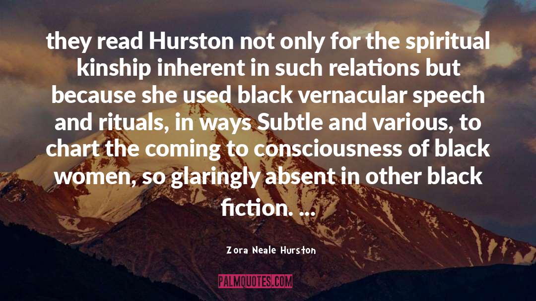 Inner Consciousness quotes by Zora Neale Hurston