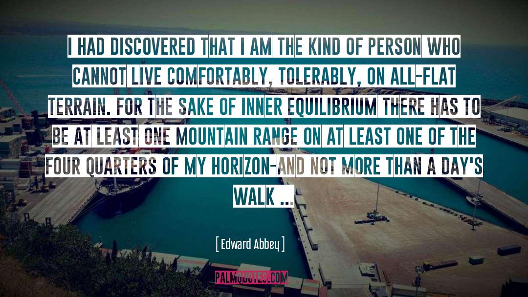 Inner Darkness quotes by Edward Abbey