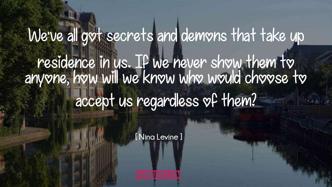 Inner Demons quotes by Nina Levine