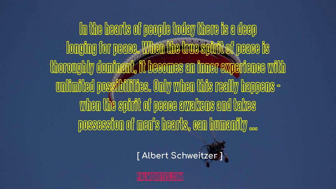 Inner Experience quotes by Albert Schweitzer