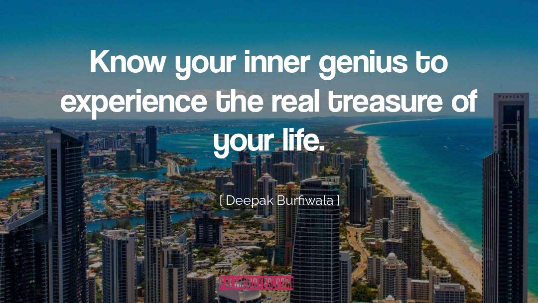 Inner Genius quotes by Deepak Burfiwala