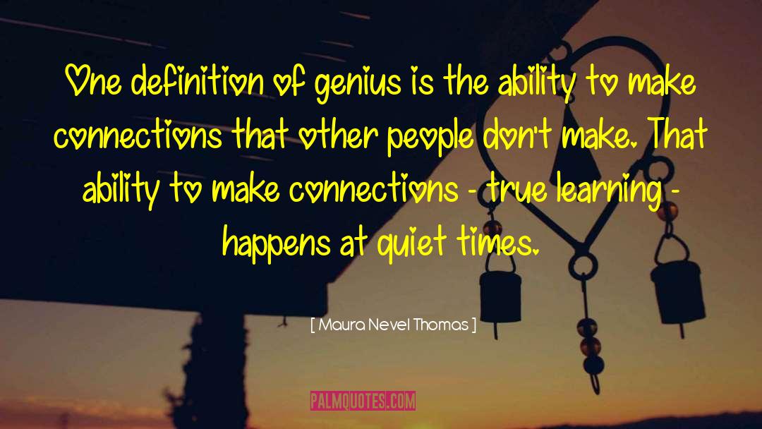 Inner Genius quotes by Maura Nevel Thomas