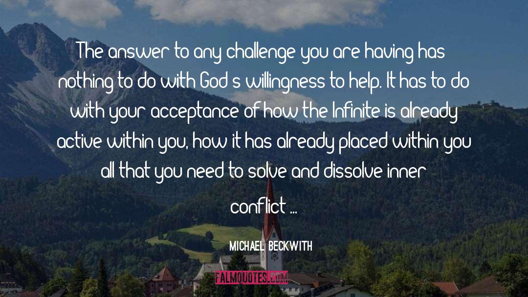 Inner Grief quotes by Michael Beckwith