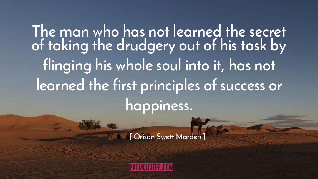 Inner Happiness quotes by Orison Swett Marden