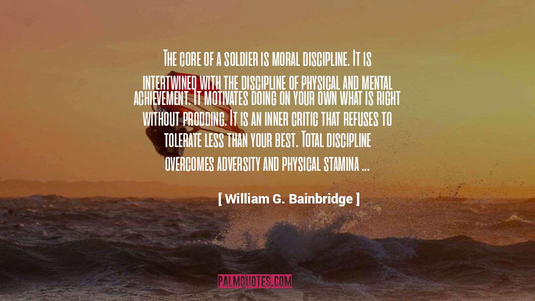 Inner Happiness quotes by William G. Bainbridge