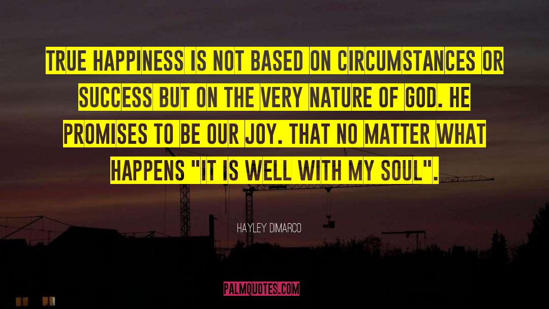 Inner Joy quotes by Hayley DiMarco