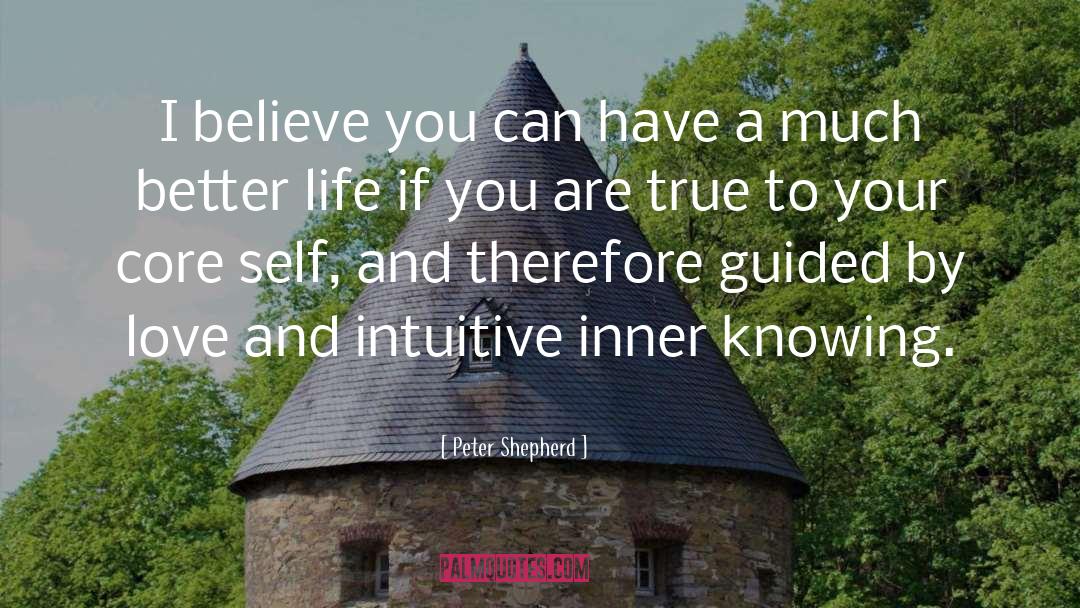 Inner Knowing quotes by Peter Shepherd