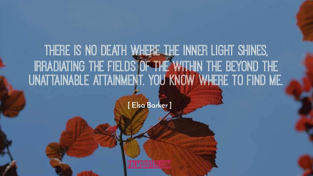 Inner Light quotes by Elsa Barker