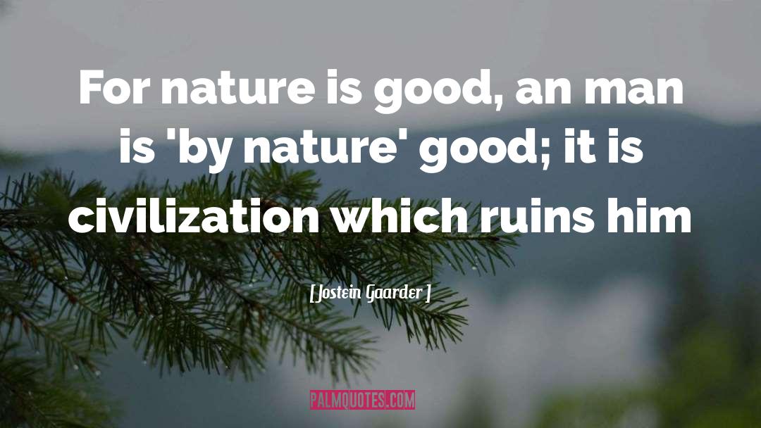 Inner Nature quotes by Jostein Gaarder
