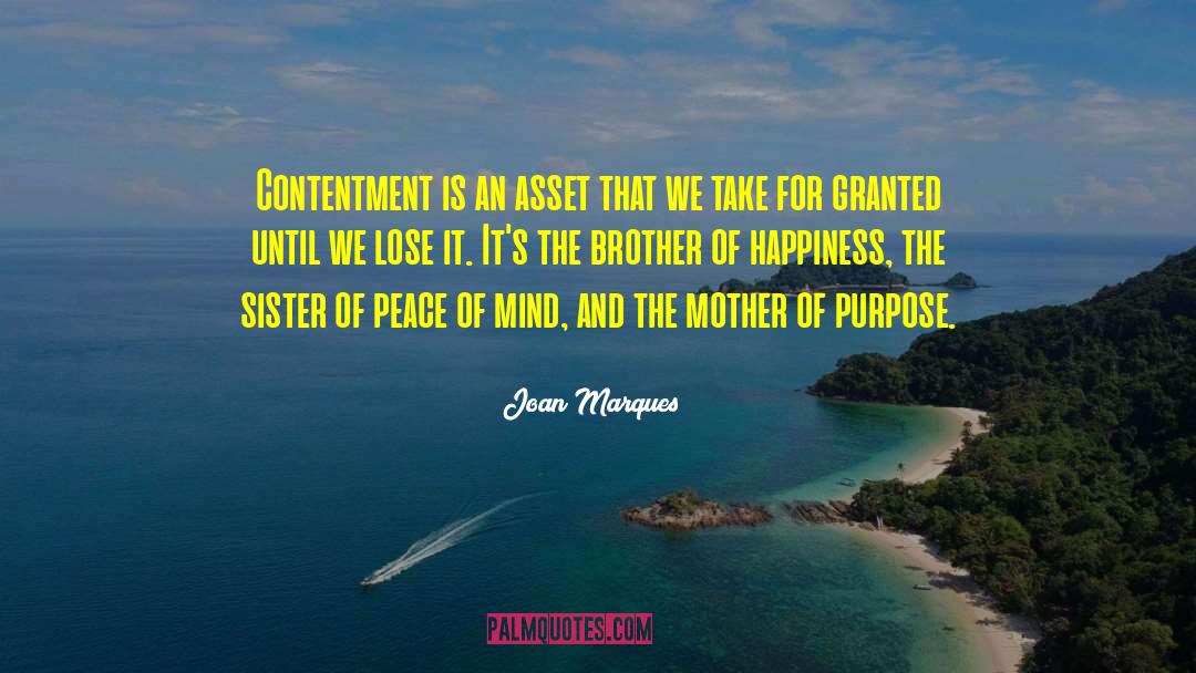 Inner Peace Of Mind quotes by Joan Marques