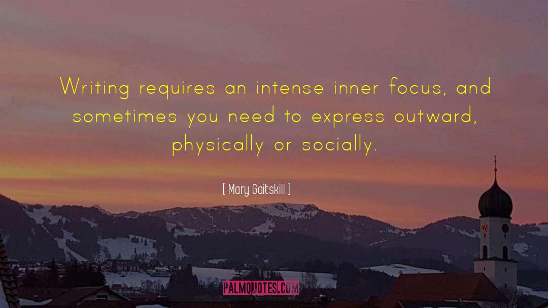 Inner Perceptions quotes by Mary Gaitskill
