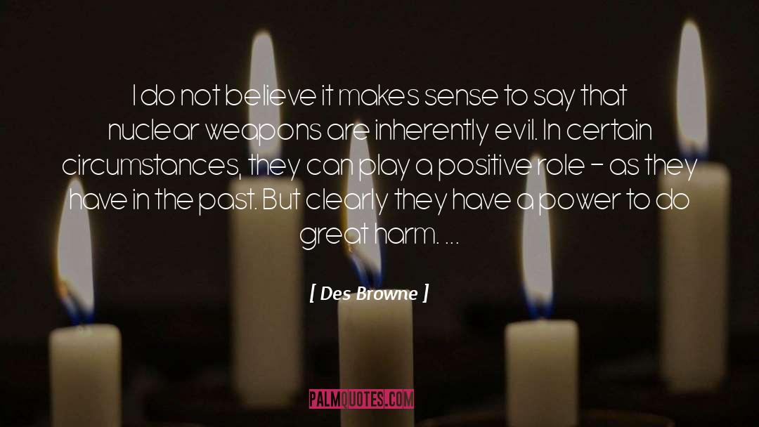 Inner Power quotes by Des Browne