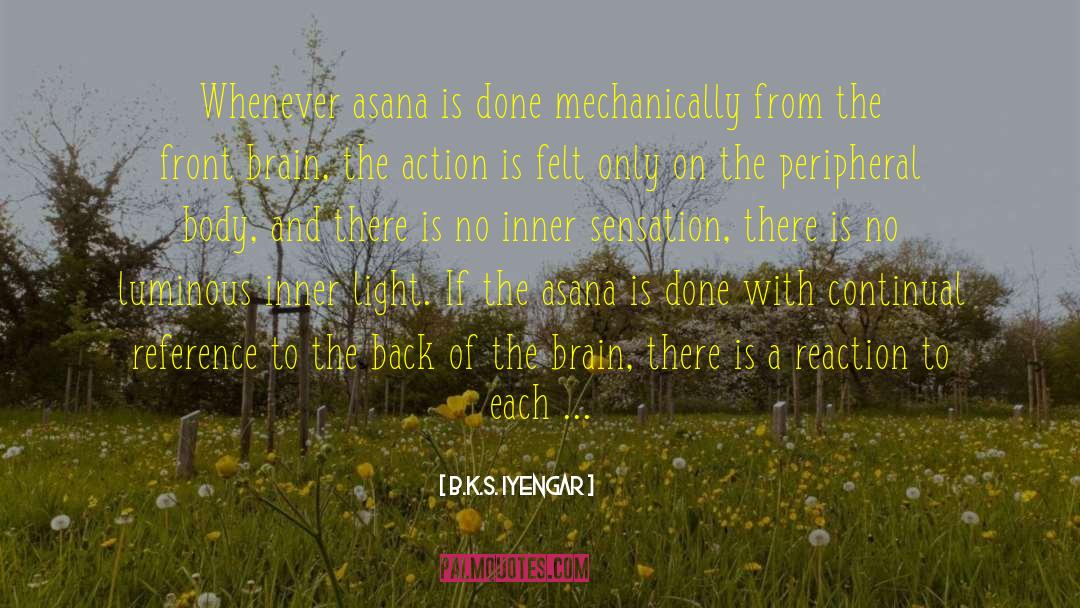 Inner Power quotes by B.K.S. Iyengar