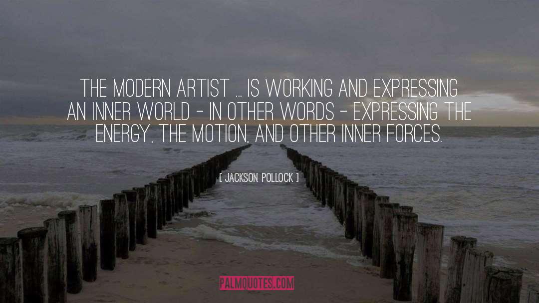 Inner Serenity quotes by Jackson Pollock