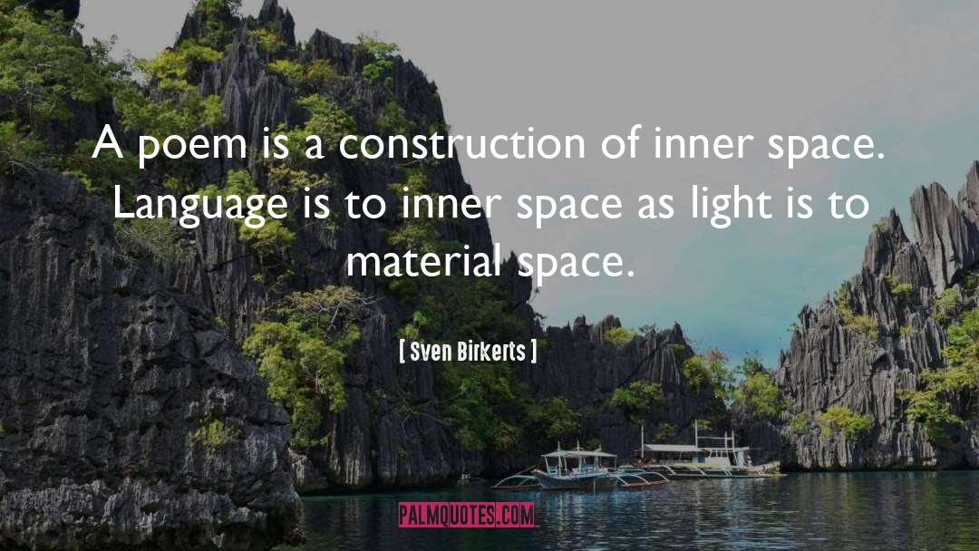 Inner Space quotes by Sven Birkerts