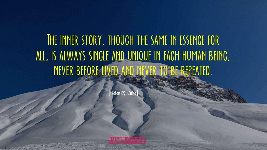 Inner Story quotes by Helen M. Luke