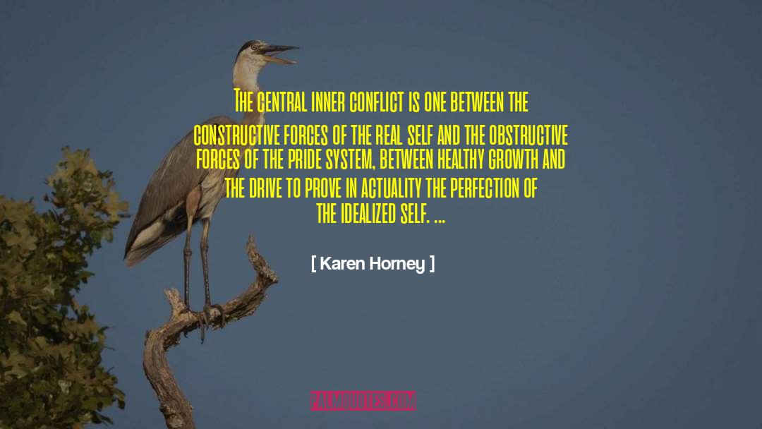 Inner Struggle quotes by Karen Horney