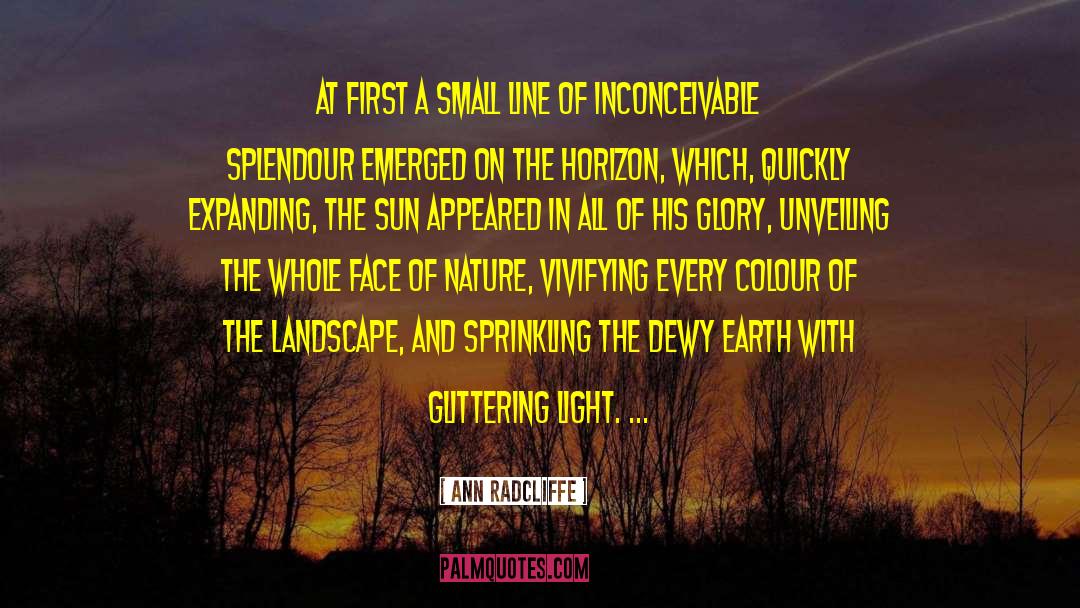 Inner Sun quotes by Ann Radcliffe