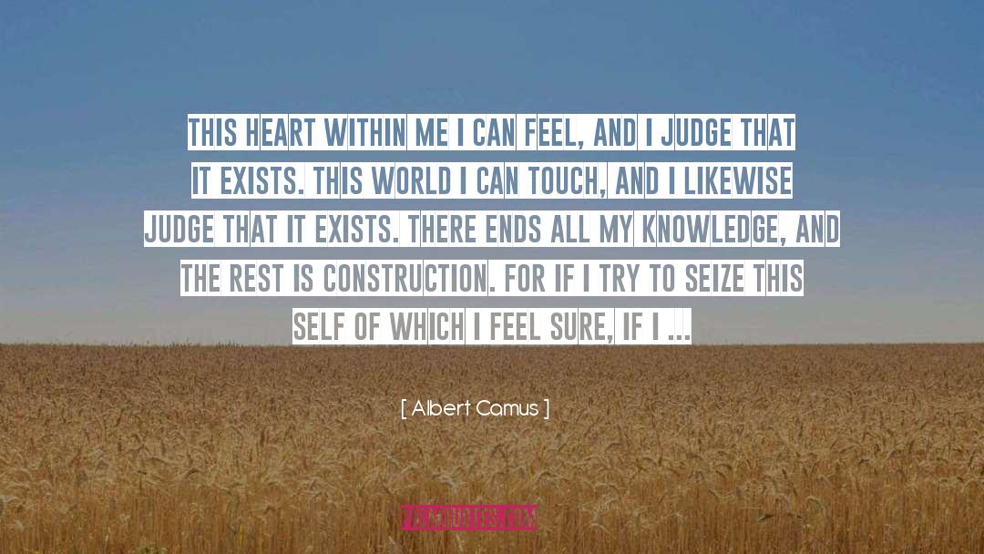 Inner Truth quotes by Albert Camus
