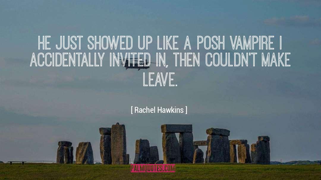 Inner Vampire quotes by Rachel Hawkins