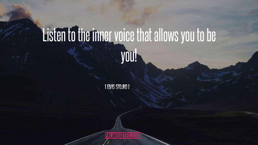 Inner Voice quotes by Elvis Stojko