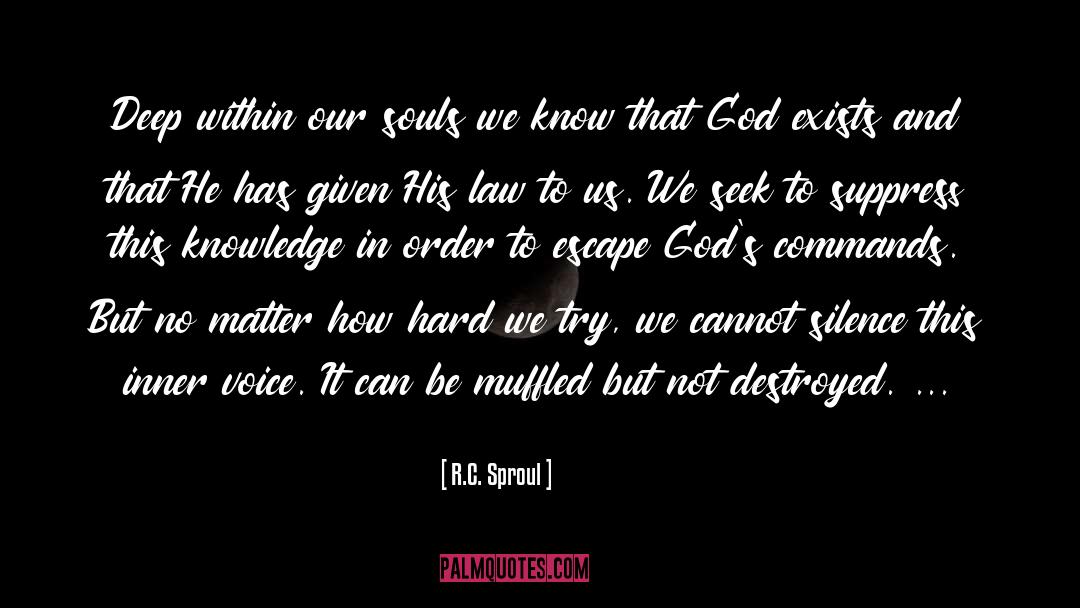 Inner Voice quotes by R.C. Sproul