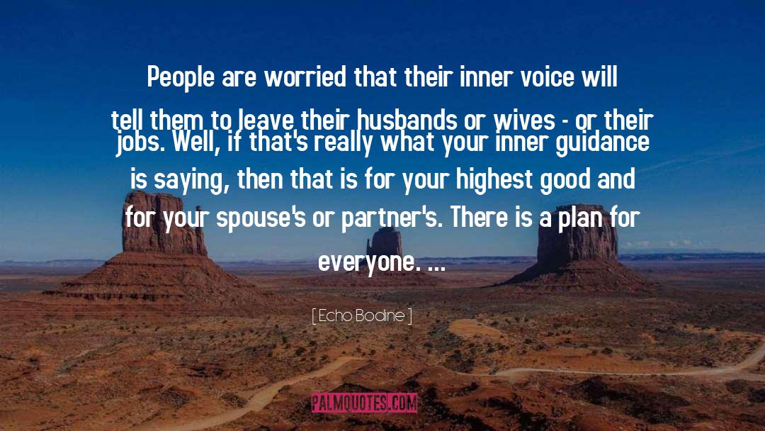 Inner Voice quotes by Echo Bodine