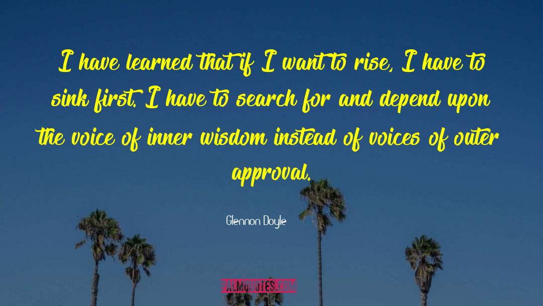 Inner Wisdom quotes by Glennon Doyle