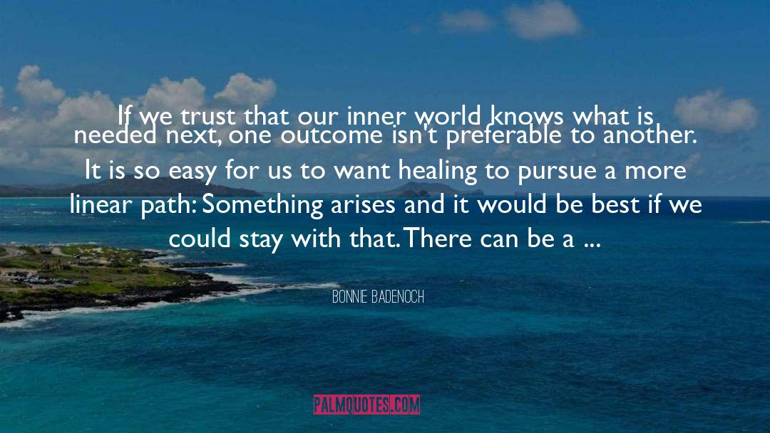 Inner World quotes by Bonnie Badenoch