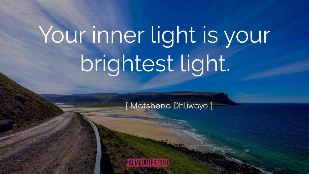 Inner World quotes by Matshona Dhliwayo