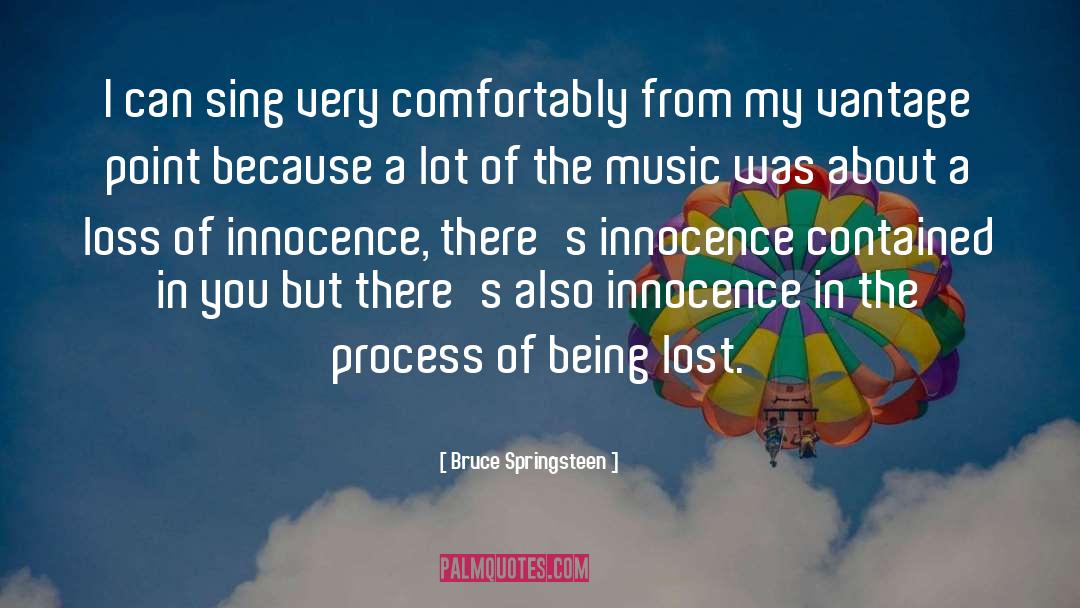 Innocence And Growing Up Tkam quotes by Bruce Springsteen