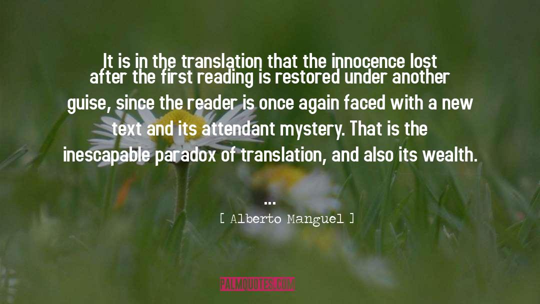 Innocence Lost quotes by Alberto Manguel