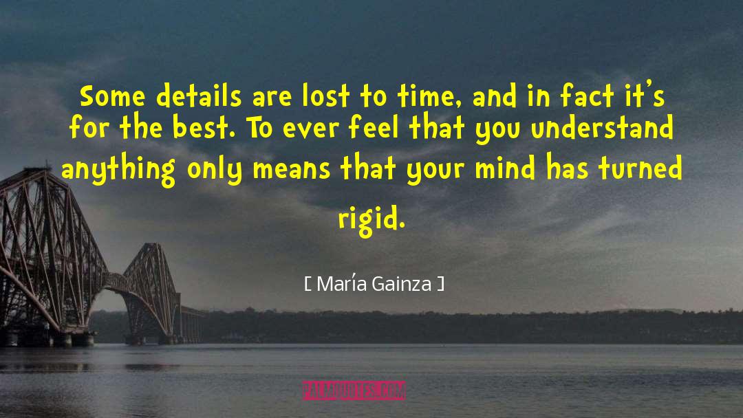 Innocence Lost quotes by María Gainza