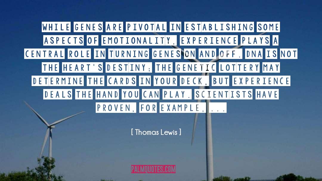 Innocence Vs Experience quotes by Thomas Lewis