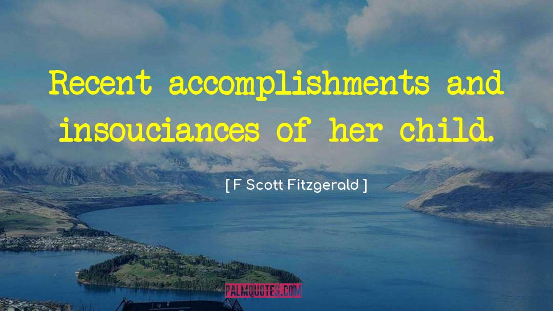 Innocent Child quotes by F Scott Fitzgerald