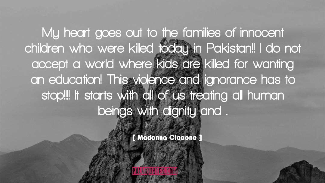 Innocent Children quotes by Madonna Ciccone