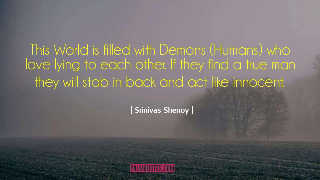 Innocent Evil quotes by Srinivas Shenoy