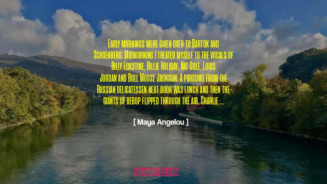 Innocent Love quotes by Maya Angelou